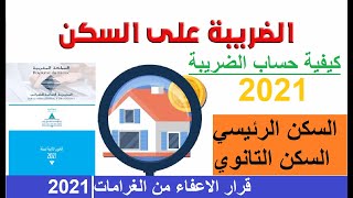 أهم حلقة في ضريبة السكن 2021 حسب اخر التعديلات شحال كنخلص و فوقاش او أهم الإعفاءت taxe d'habitation