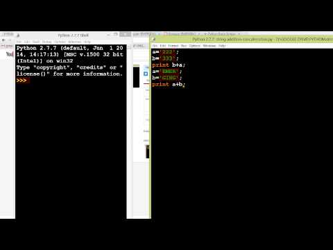 STRING ADDITION IN PYTHON - CONCATENATION - Emerging Technologies