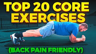 Top 20 Core Strength Exercises For Back Pain: Herniated Disc & Fusion Friendly