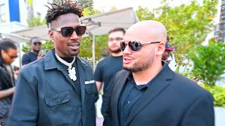 Fake Pitbull Prank on Antonio Brown!