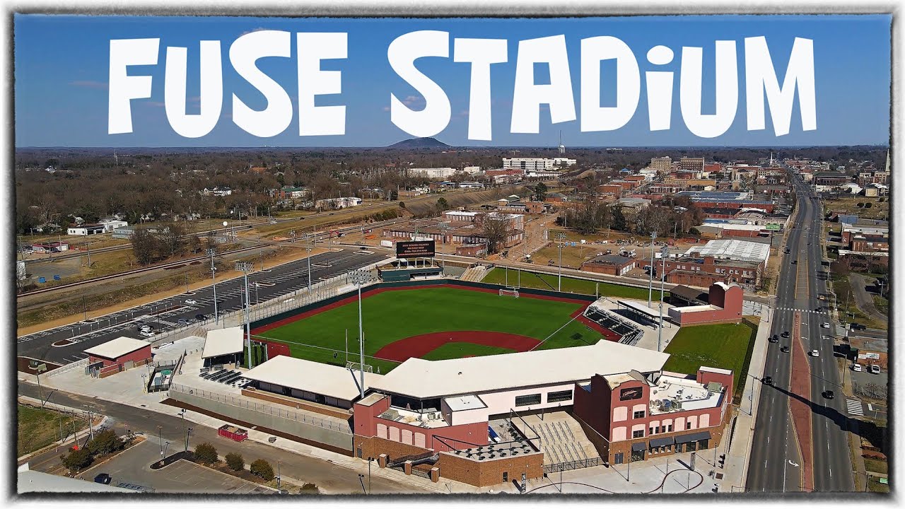 Fuse Stadium Gastonia, NC 4K (DJI Mavic Air 2 & Pro Footage