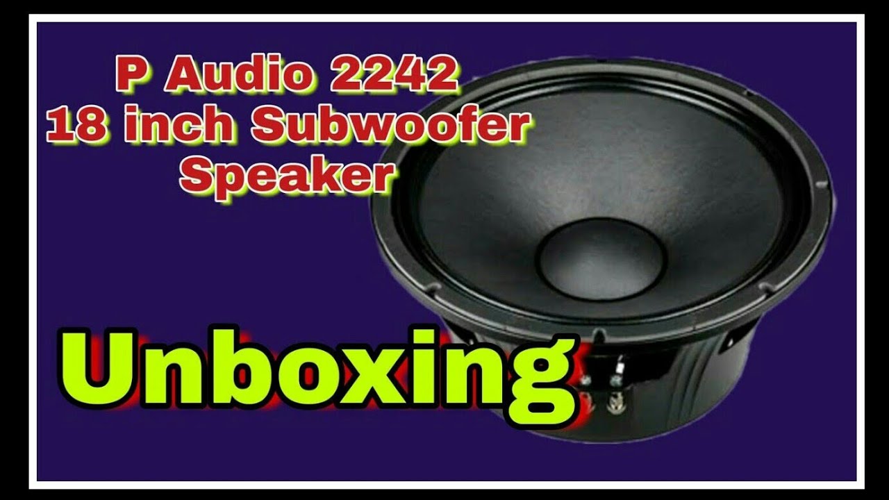 speaker p audio 2242