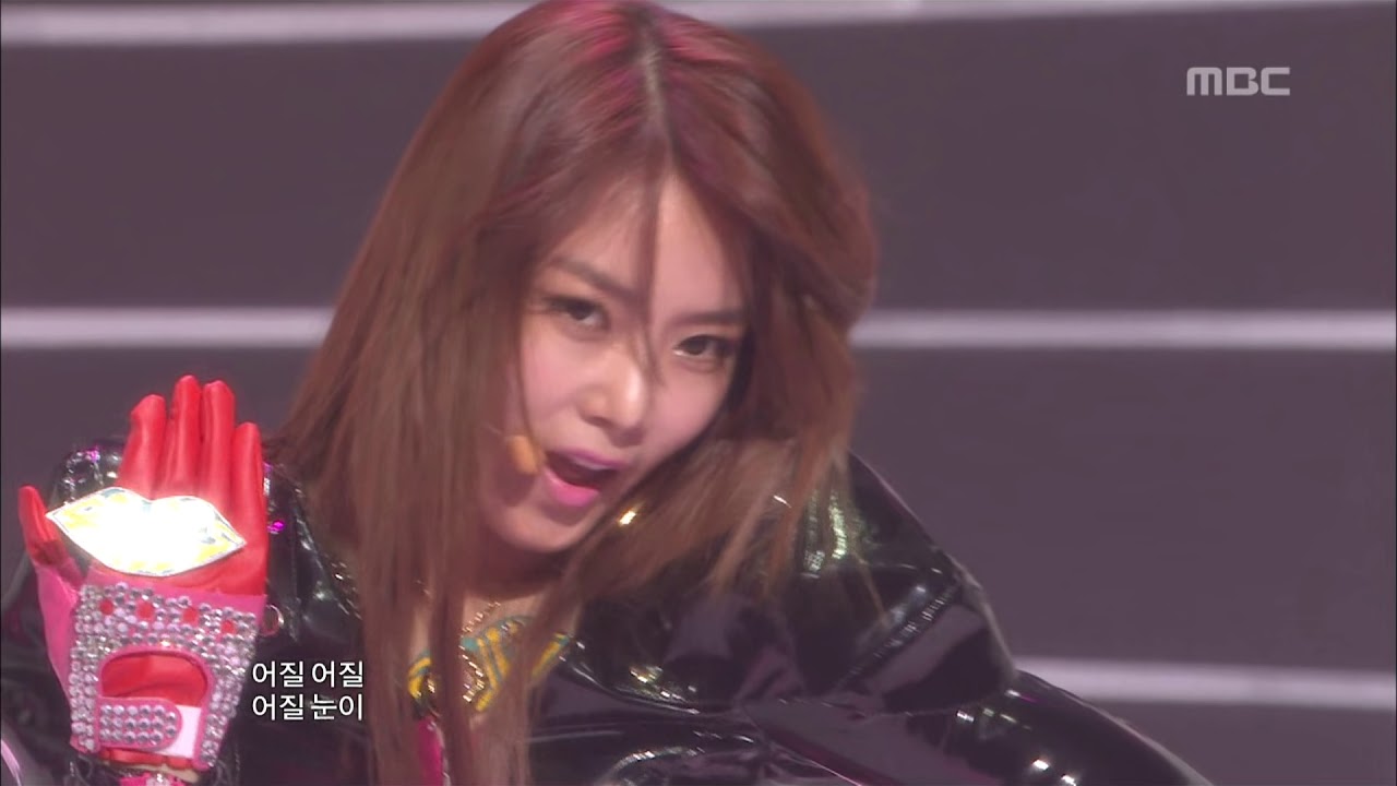 T-ARA - Crazy because of you, 티아라 - 너 때문에 미쳐, Music Core 20100313