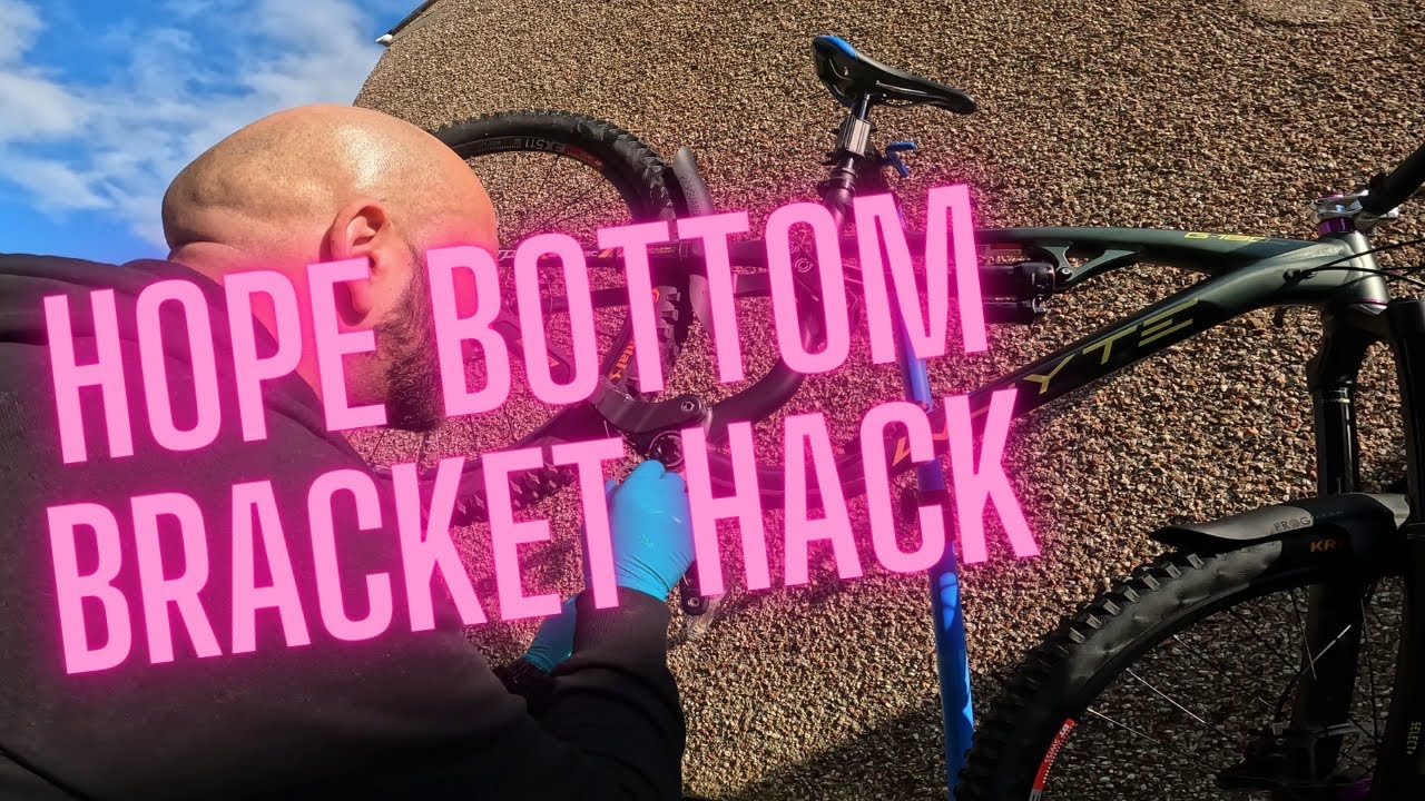 How to hack service a hope bottom bracket. Remove creaking from cranks ...