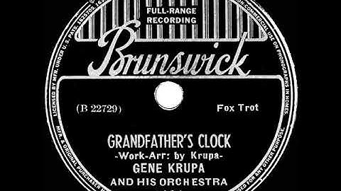 1938 Gene Krupa - Grandfather’s Clock