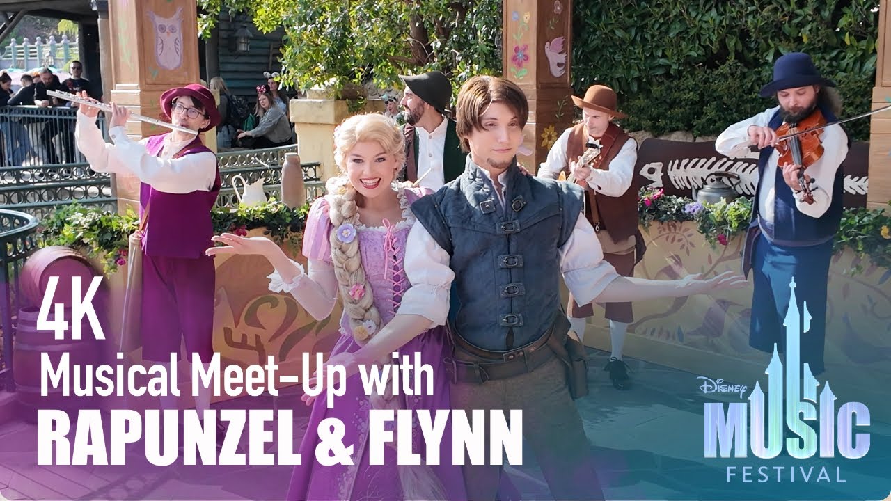 Rencontre Musicale avec Raiponce et Flynn | Disneyland Paris | Disney Music Festival 2025