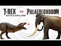 T-REX vs PALAEOLOXODON  | Battle FACEOFF Analysis