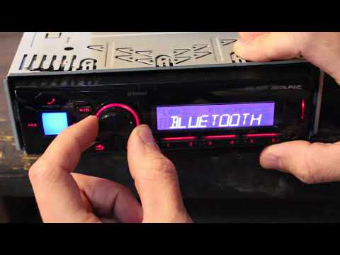 Alpine Digital Multimedia Receiver UTE-42BT Bluetooth