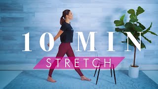 10 Minute Standing Stretch Workout // Gentle Yoga Exercises for Seniors & Beginners screenshot 5
