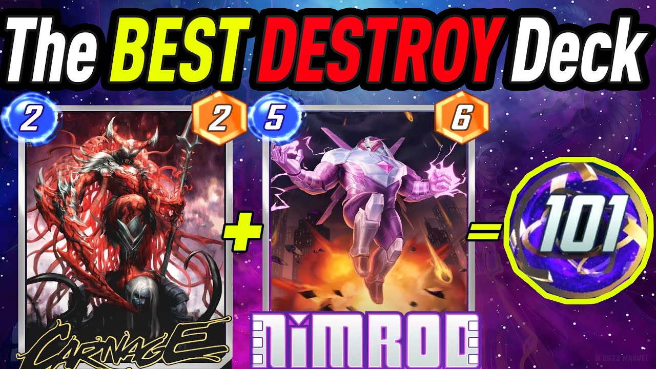 Off-Meta Destroy Deck - Infinite Rank - July 2022 - Marvel Snap Zone