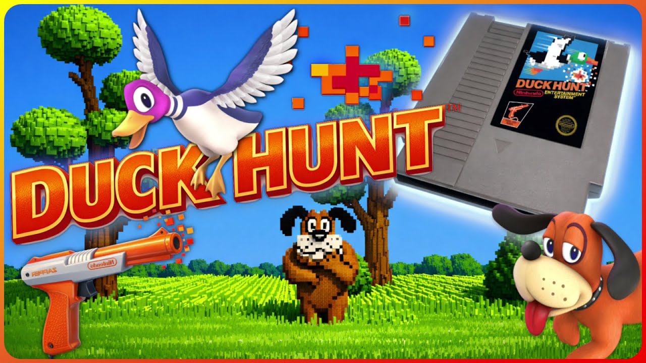 NES 🔫 Duck Hunt (World) 💥 Uma ótima e saudosa lembrança... 🙋 