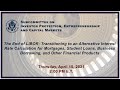 Virtual Hearing - The End of LIBOR: Transitioning to an Alternative Interest... (EventID=111448)