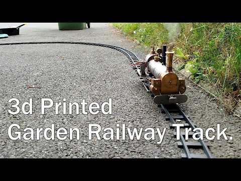32mm Gauge 3d Printed Model Railway Track. Live Steam. Garden Railway.