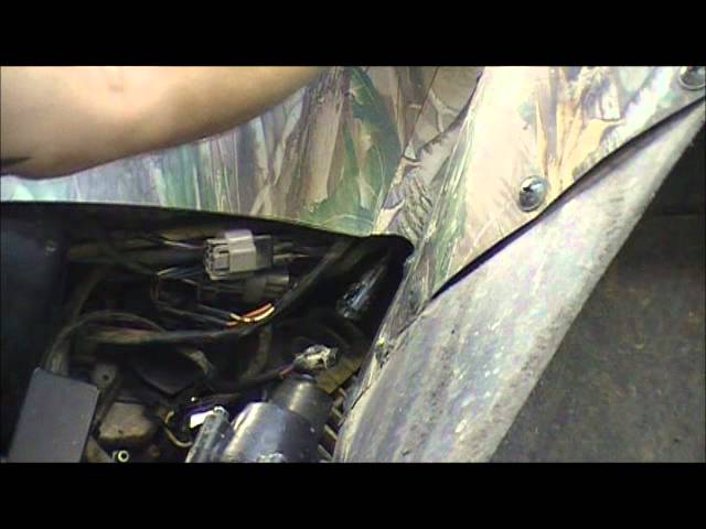 KAWASAKI 360 PRAIRIE BELT RESET -