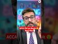 ACCA Performance Management Result Low #shorts