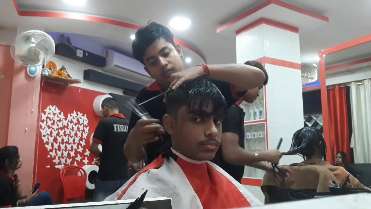 My First ever Haircut in Jawed Habib Parlaor Best Unisex Parlaor for