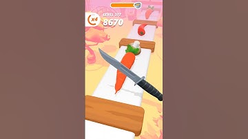 perfect slice fast video 🌶️🥕 #gameplay #gaming #trending #video #shorts