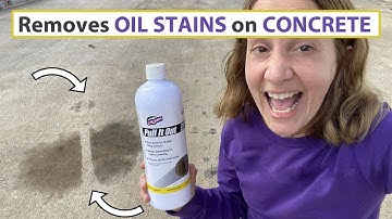 How to Remove Oil Stains from Concrete - CLEAR Demo!