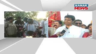 Reporter Live: BJD's Jogesh Singh And Dilip Tirkey Campaigns On Bike In Sundargarh
