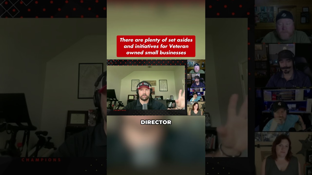 Set asides and initiatives for Veteran-Owned Businesses