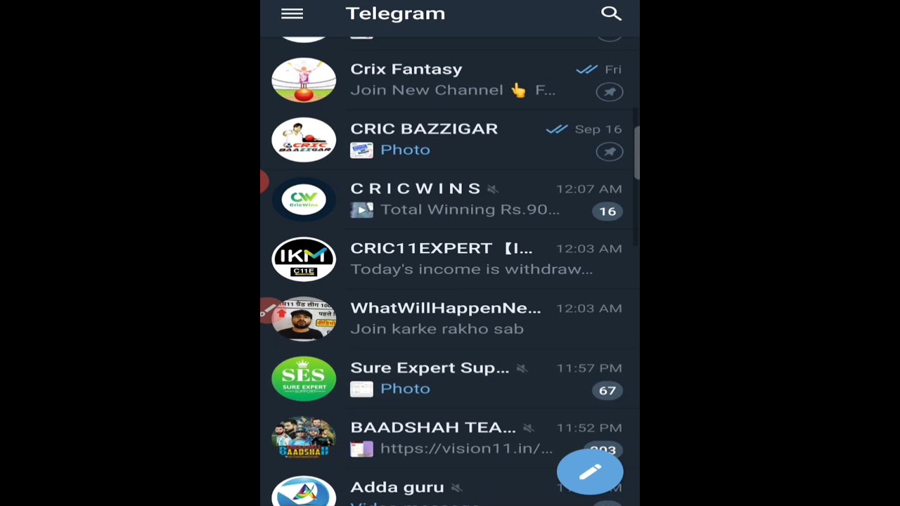 Best Fantasy Telegram Channel In 2021 - Top cricket Prediction telegram channel - Telegram  
