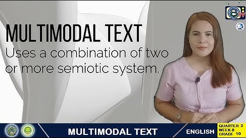 MULTIMODAL TEXT