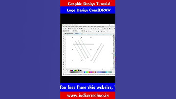 Trend Logo Design in CorelDraw #shorts #logodesign #logo_design #3dlogodesign #coreldraw #logo