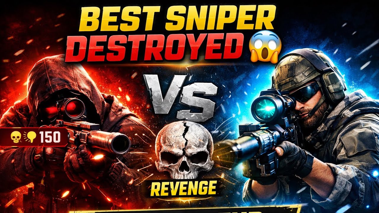 I Humiliated the Strongest 2-Finger Sniper 🤯BIG MISTAKE 💀 HE BEAT GANYTH… 