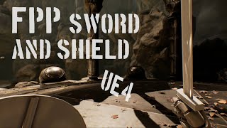 FPP Melee Animset - Sword and Shield - UE4