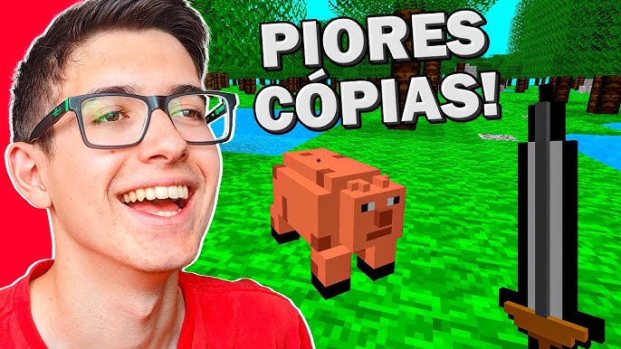 Melhores Cópias de MINECRAFT para ANDROID que você não conhece😱😱 