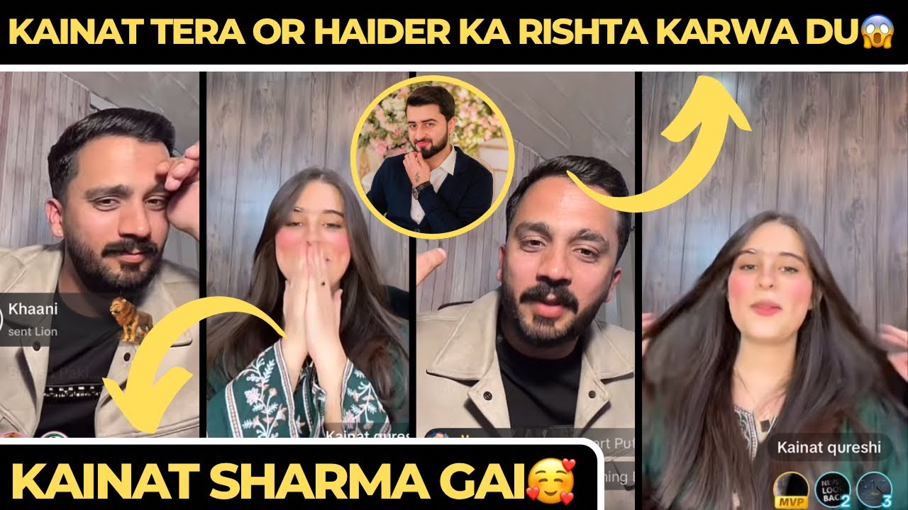 Rajab said “Kainat Tera OR Haider Ka Rishta Paka karwadu”😱|| Kainat Sharma Gai🥰|| 28 April 2025