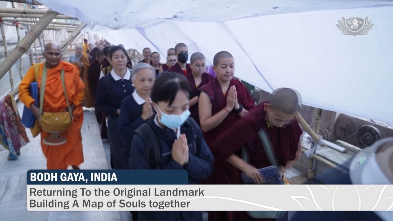 Mahabodhi Temple Is a Buddhist Holy Site: Solemnly Chant the Sutra of Infinite Meanings
