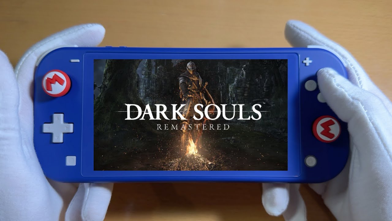 Dark Souls Remastered Nintendo Switch Lite Gameplay
