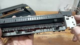 Paper jam Hp laserjet 1102w printer || How to repair Hp 1102 printer black spot and paper jam