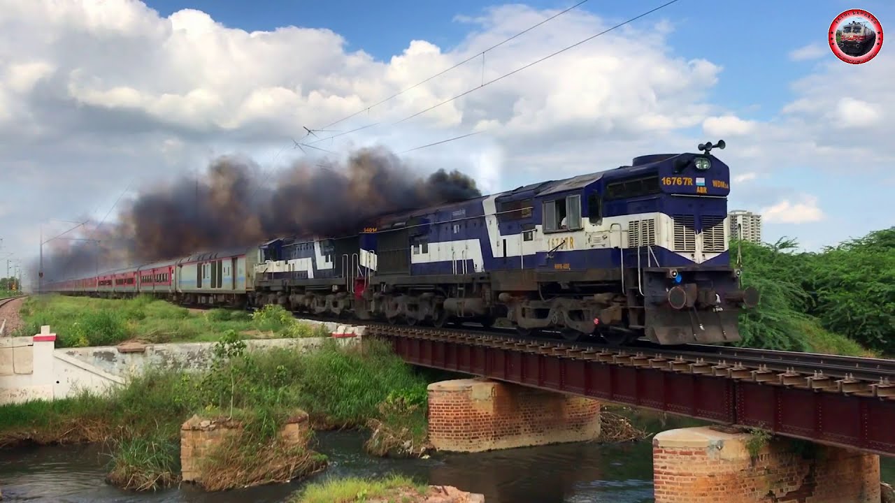 Hardcore Smoke Chugging Alco Twins - Ashram Express with ABU ROAD Double Diesel Aggression!