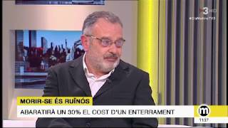 Morir-se és ruïnós, &quot;Els matins&quot;, TV3 (5 d&#39;abril de 2017)
