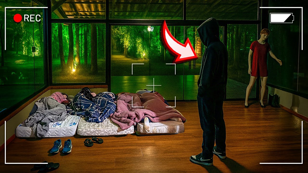 O PERSEGUIDOR OBSERVOU A GENTE DORMINDO 