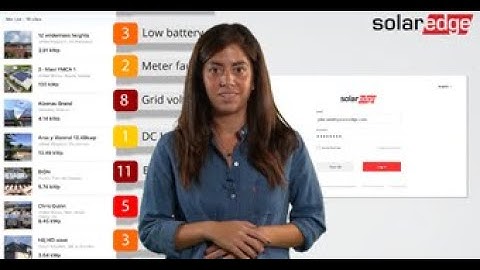 SolarEdge Monitoring Platform: Alerts Tool Overview | International