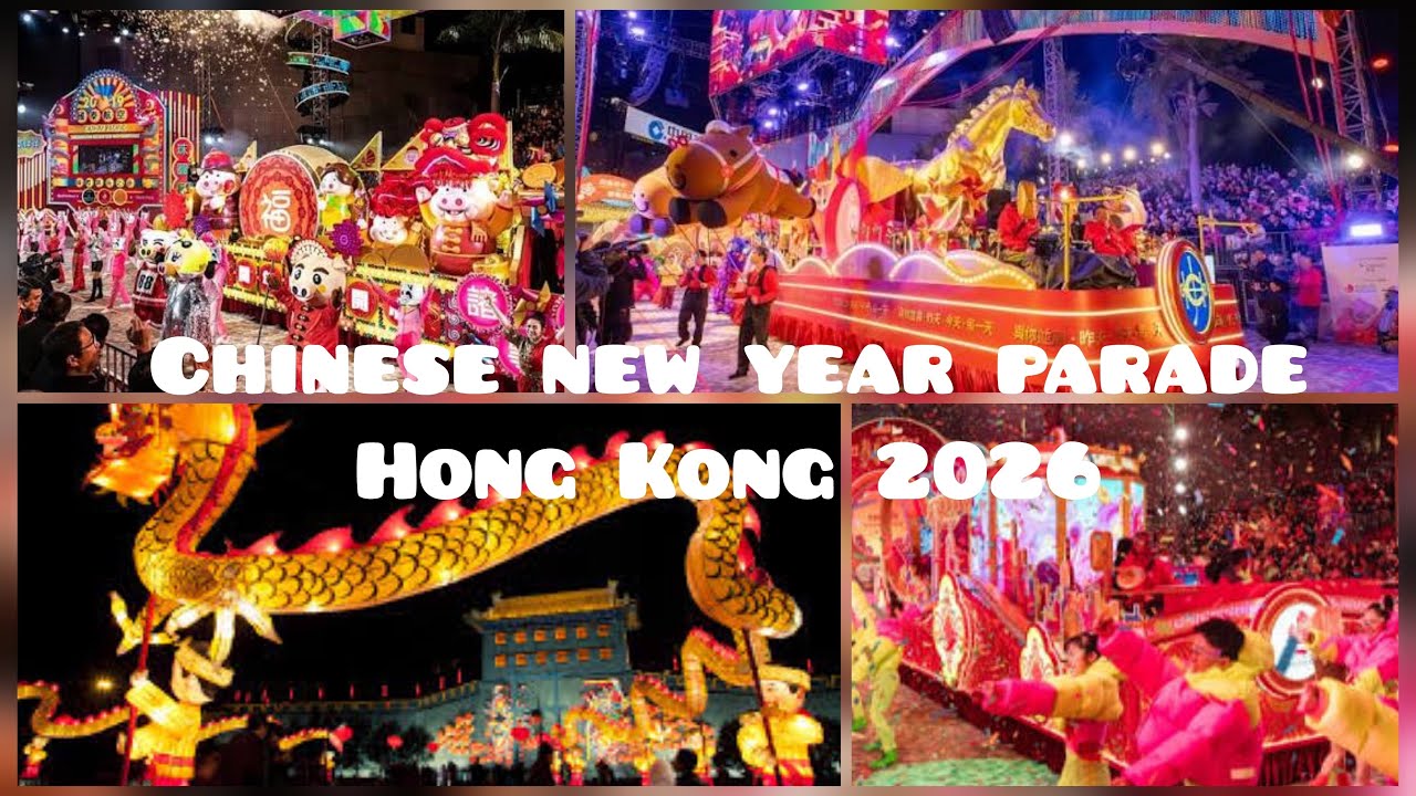 CHINESE NEW YEAR 🧧 HONG KONG PARADE 2026 PART 1 | THE LION DANCE | INTERNATIONAL PERFORMANCES💃 