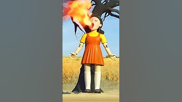 Doll Flame On | Squid Game Mentality Ai #squidgame #squidgame2 #squidgamementality #aishorts