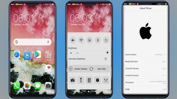 OPPO (ColorOS) #Theme iOS Black Pink / OPPO A37.A57.A83.A3S.A5.A7 All OPPO & Realme