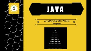 DUMV - Java Pyramid Star Pattern Program - Using While Loop