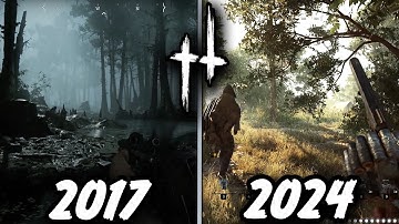 Evolution of Hunt: Showdown 1896 (2017 - 2024) #huntshowdown #pc #ps5