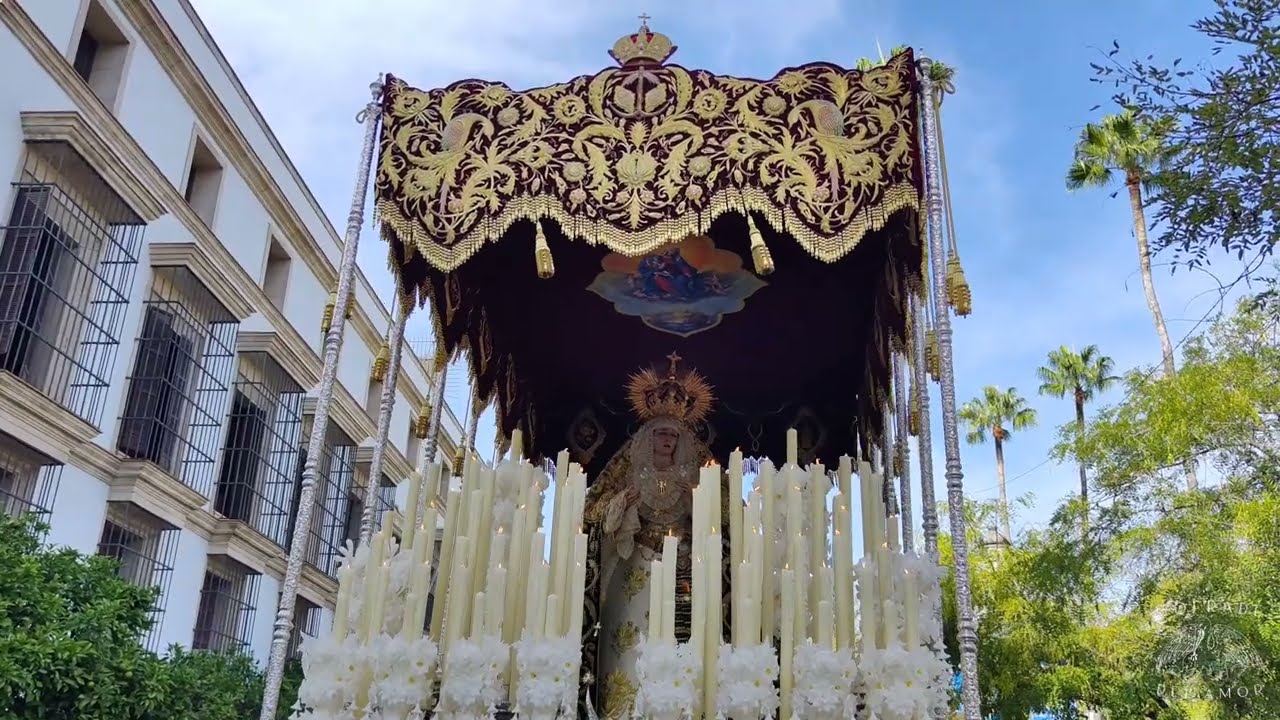 Virgen de las Mercedes, saludo a El Nazareno, Magna Mariana Jerez 2024