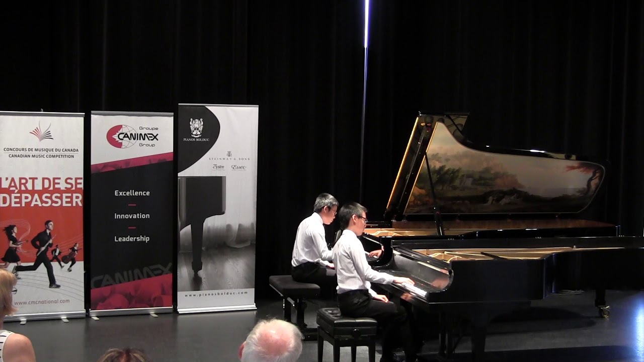 2016 Canadian Music Competition Piano Ensemble Age 13 group