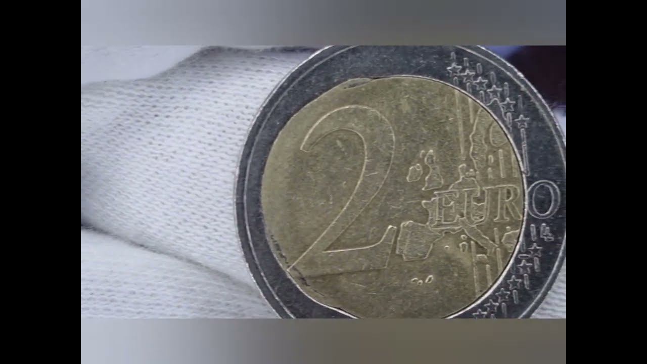 Fehlprägung 2 Euro  Deutschland 2002  Defect Coin 2 Euro =1000 Euro- Please Subscribe  and like