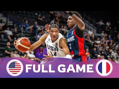 Group Phase | USA v France | Full Basketball Game | FIBA U17 Basketball World Cup 2026