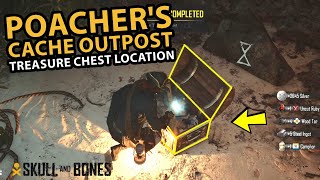 Poachers Cache Outpost Treasure Chest Location In Skull Bones