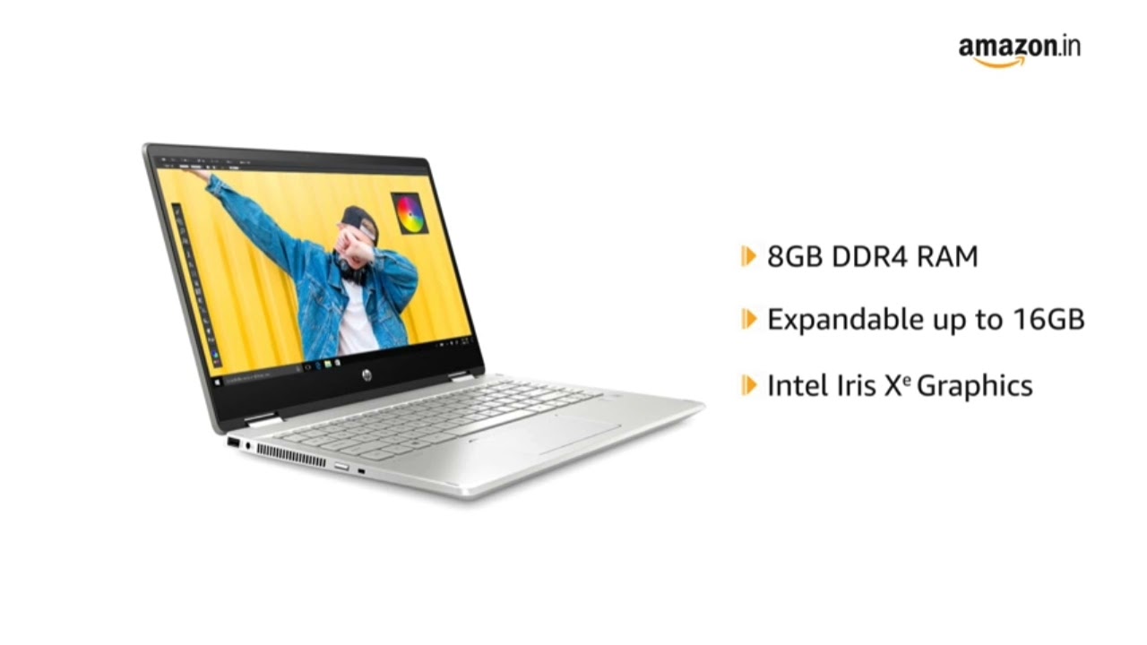 HP Pavilion x360 (2021) Intel 11th Gen Core i5 14 inches FHD Touchscreen Laptop, [ 8 GB RAM, 512G