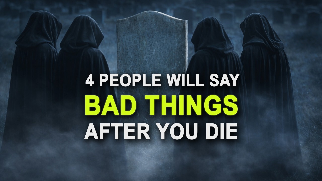 4 People Will Say Bad Things About You After You Die